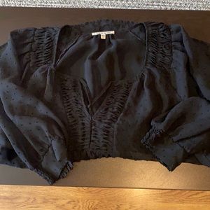 Women’s black blouse